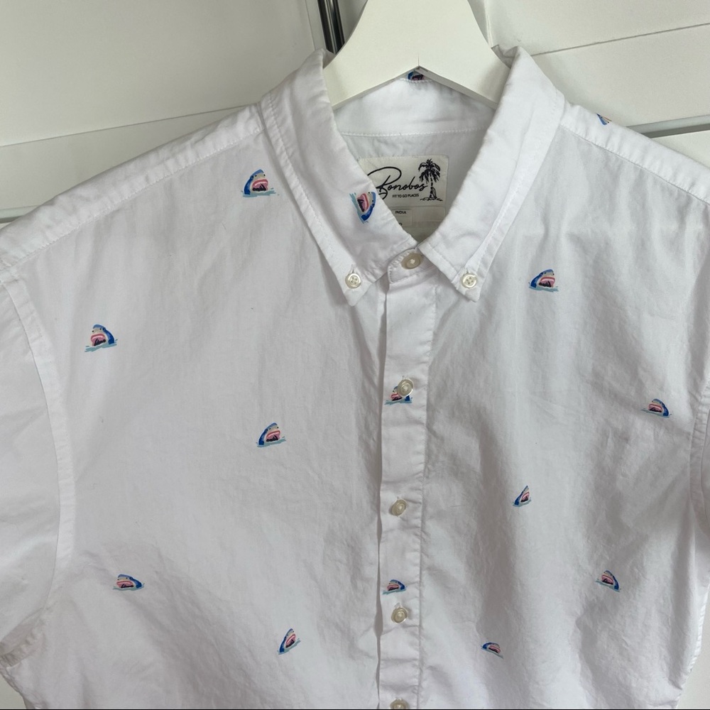 BONOBOS MEN’S RIVIERA SHORT SLEEVE SHIRT L